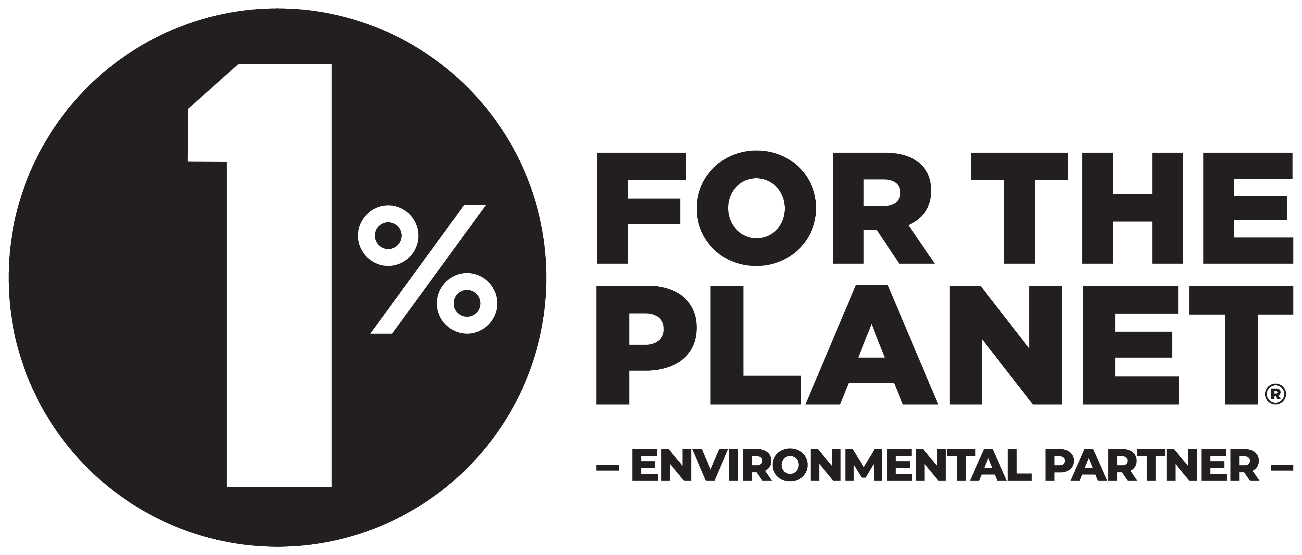 1 percent for the planet logo